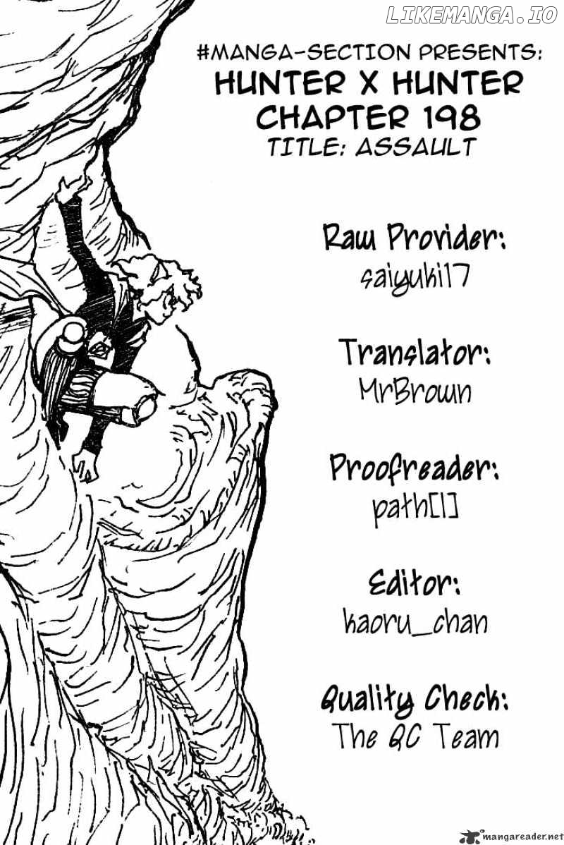 Hunter x Hunter, Chapter 198 image 17